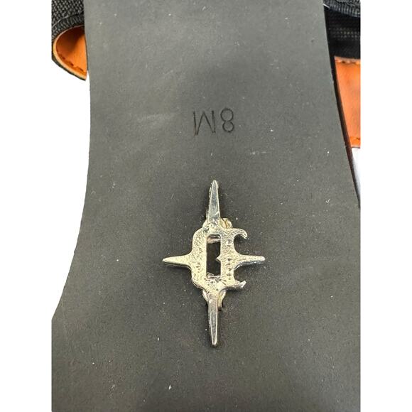 SUGAR THRILLZ DOLLS KILL Mesh Thigh High Platform Heels Sandals Size 8 NEW - Picture 11 of 12